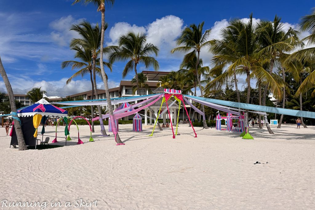 Hyatt Ziva Cap Cana Reviews circus activities