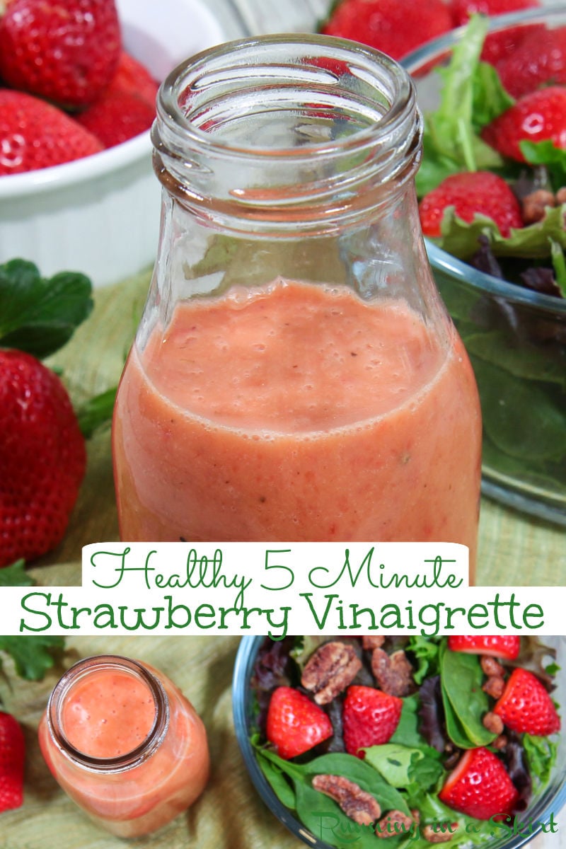 Strawberry Vinaigrette via @juliewunder